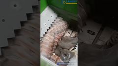 Μονοαξονικός θραυστήρας για αποτελεσματική ανακύκλωση πλαστικών #μονοαξονικόςθραυστήρας#θραύσηπλαστικών