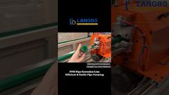 Γραμμή Παραγωγής Σωλήνων PPR Υψηλής Ταχύτητας για Εφαρμογές Υδραυλικών #pprσωλήνας#εξώθησησωλήνα