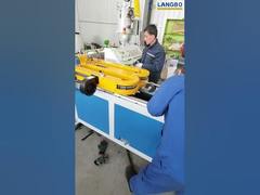 Μηχανή εξώθησης κυματοειδούς σωλήνα HDPE 16-63mm #κυματοειδήςσωλήνας #πλαστικήεξώθηση #σωλήναςhdpe